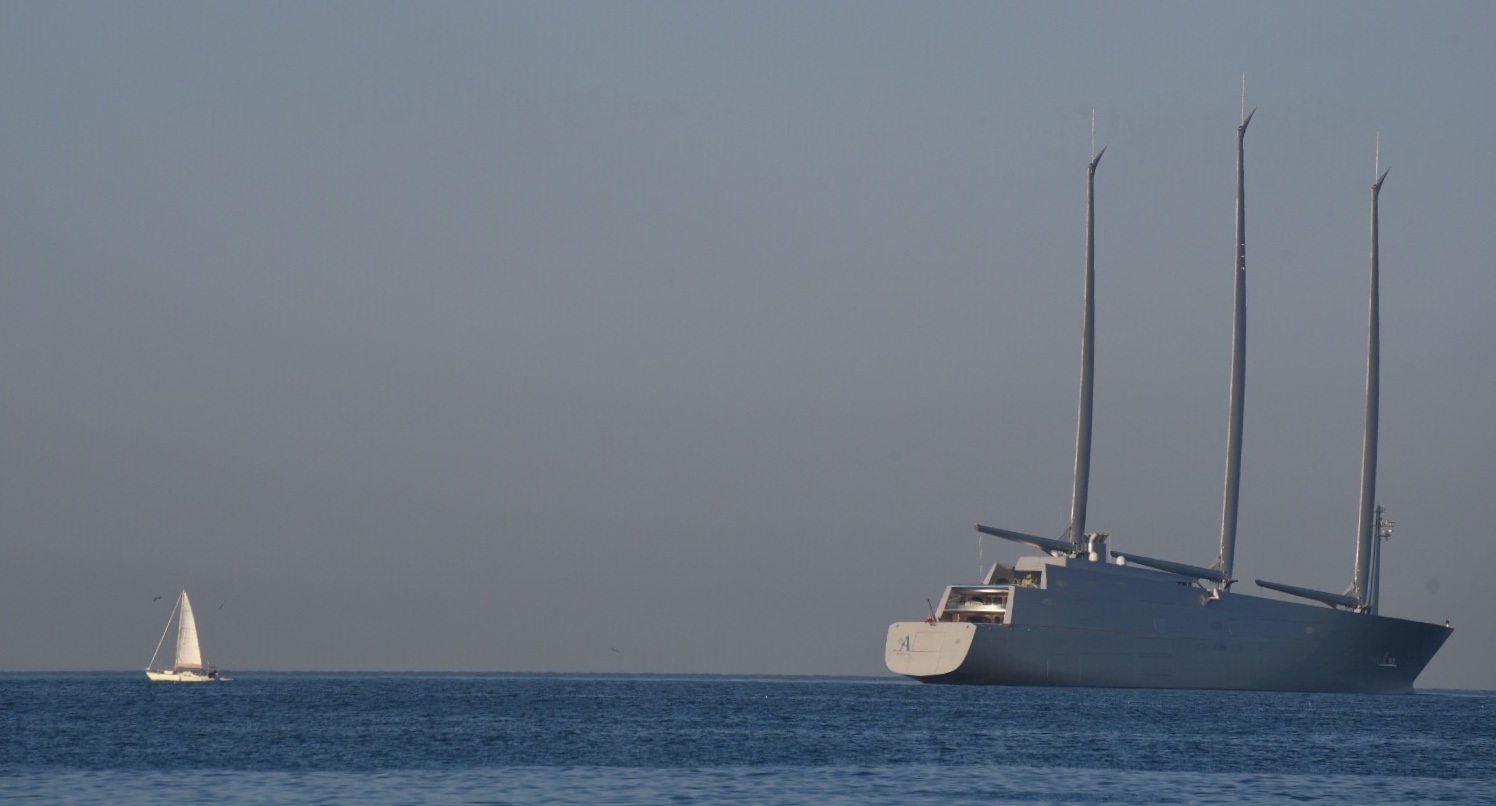 A, il sailing yacht del miliardario russo Andrey Melnichenko